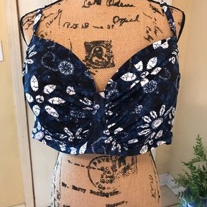 Swim top from Bleu/RodBeAtTie